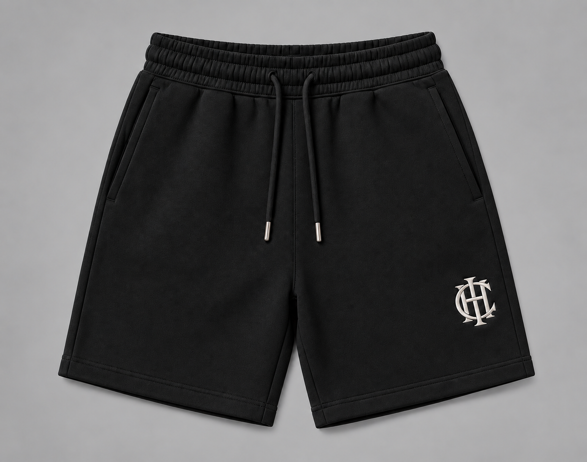 signature shorts -Black