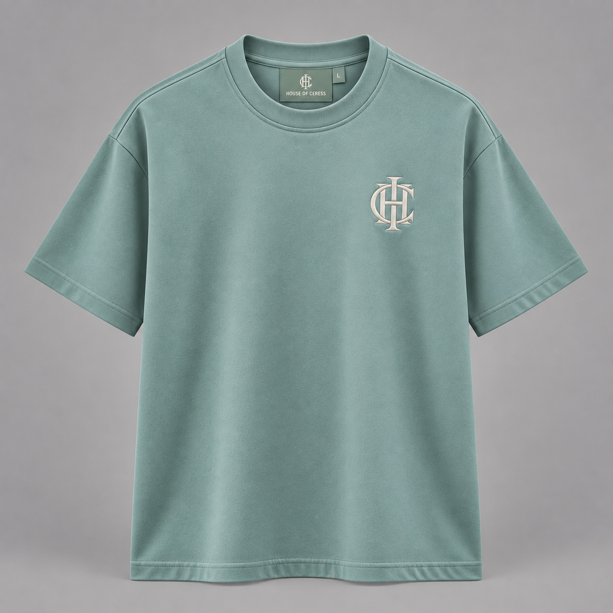signature tee — Sage